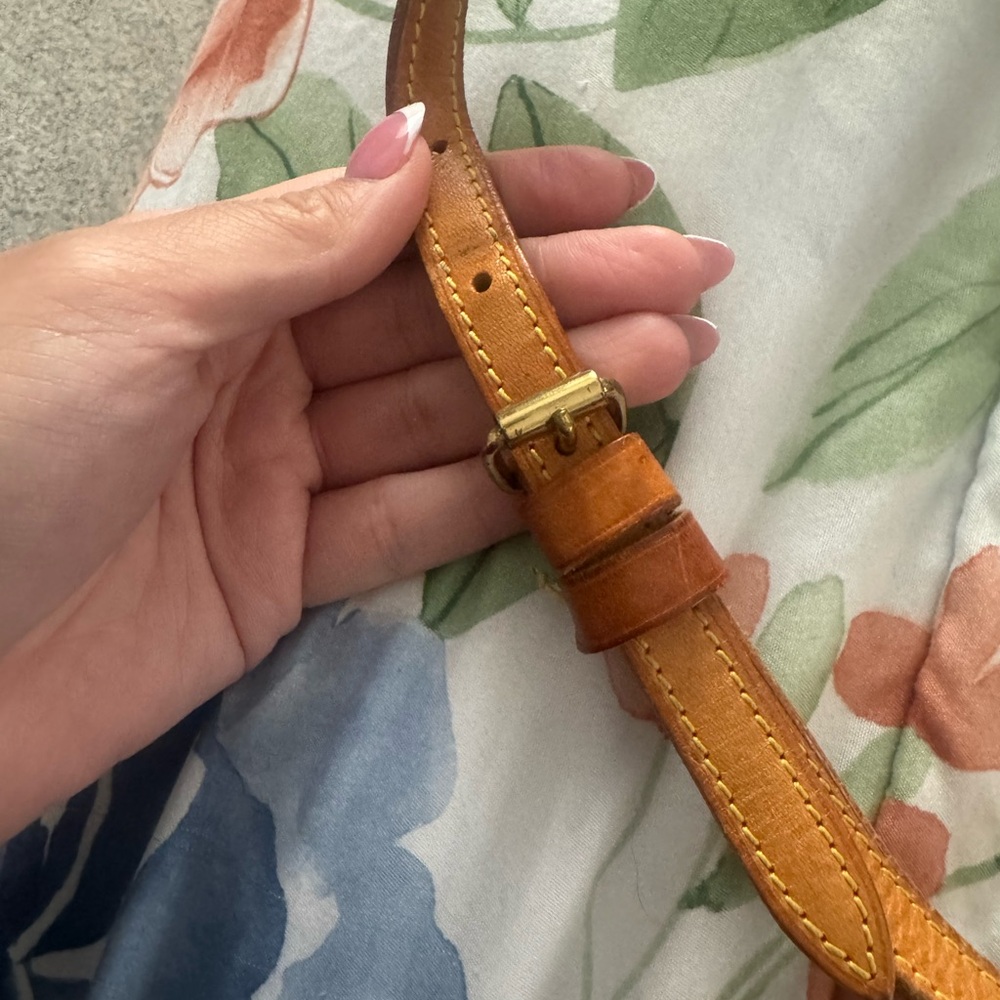Louis Vuitton Monogram Crossbody Bag in Brown and Tan - Picture 7 of 16